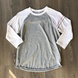 Converse baseball tee